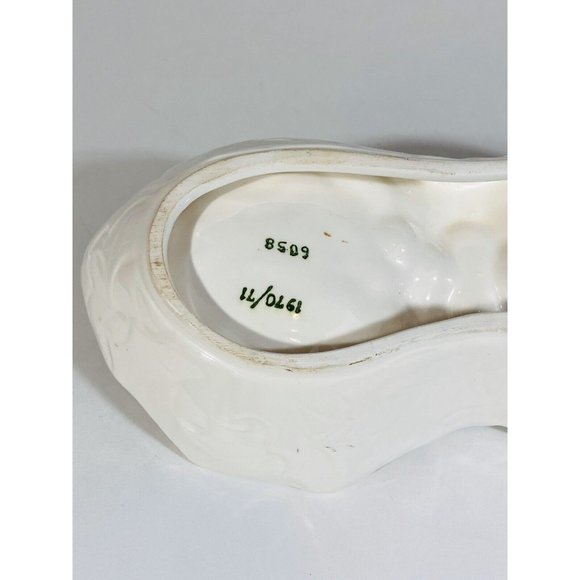 Vintage Lefton White Holly 2 Part Relish Condiment Dish Christmas Holiday Green - Picture 7 of 9